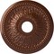 Ekena Millwork Bailey Ceiling Medallion (Fits Canopies up to 5 3/4"), 18"OD x 3 3/4"ID x 1 1/2"P, Copper Penny CM18BICPS - alternate 1
